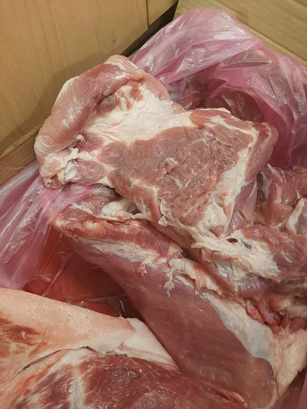 свинина мясо обваленное-265 руб ГОСТ в Санкт-Петербурге