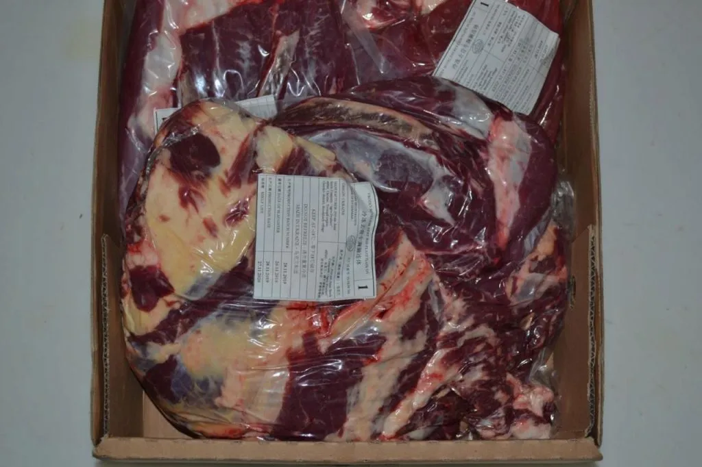 мясо говядины на китай  в Азербайджане 5