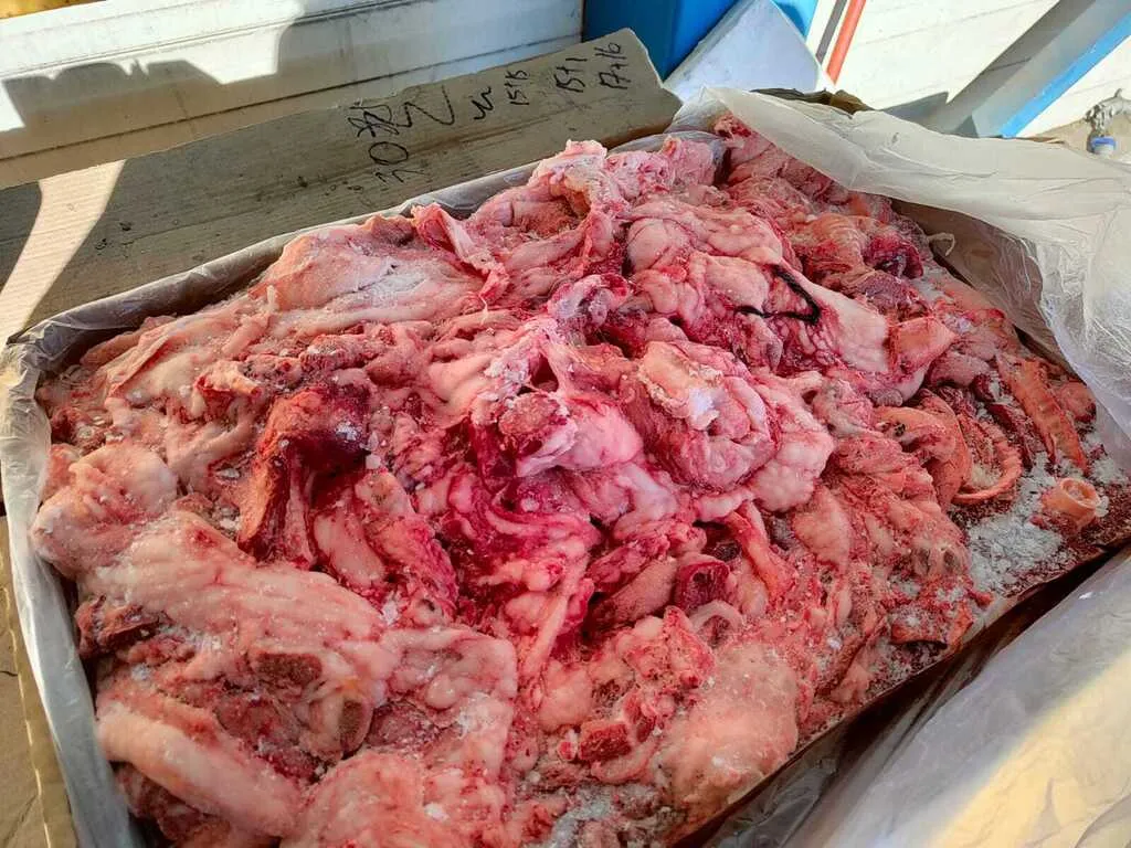 Фотография продукта Зачистка свиная в полиблоках Россия 
